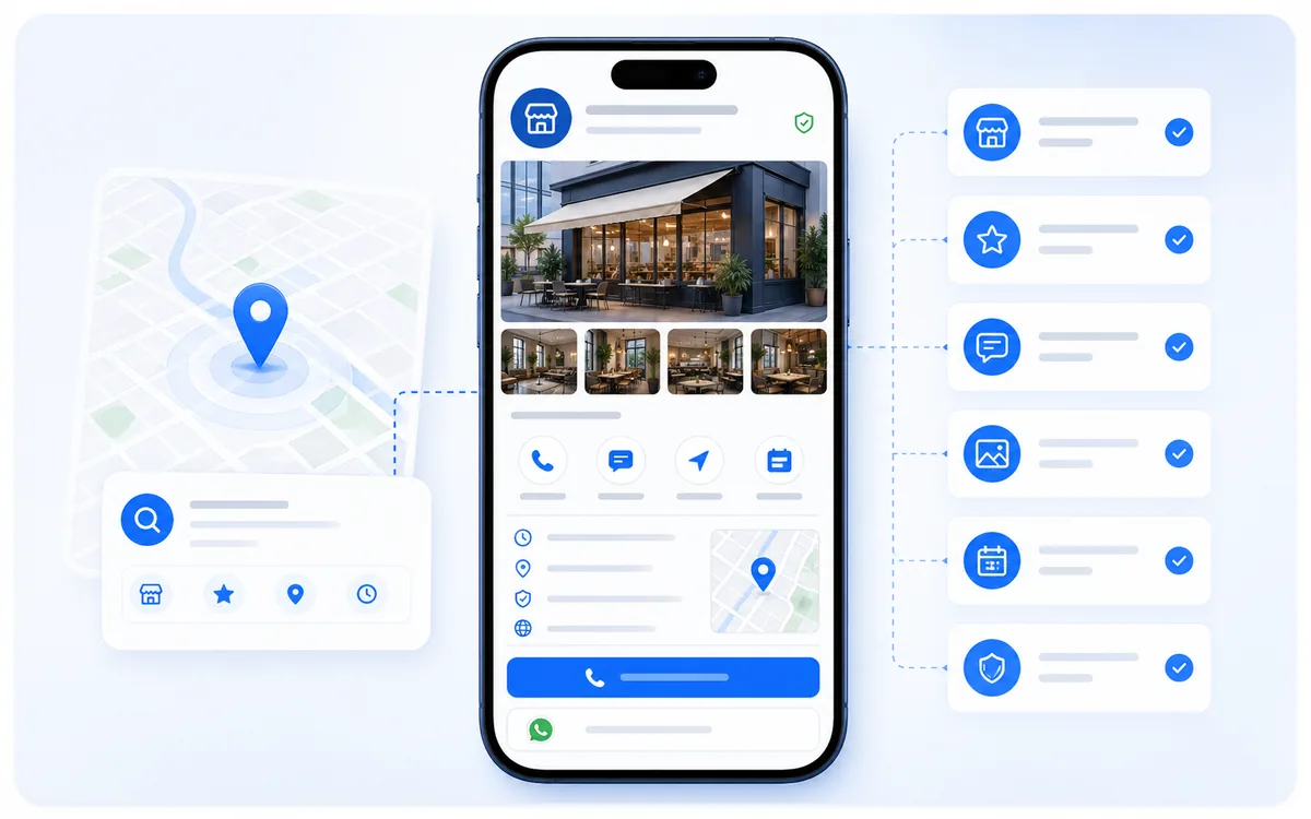 Google Maps Conversion Page visual