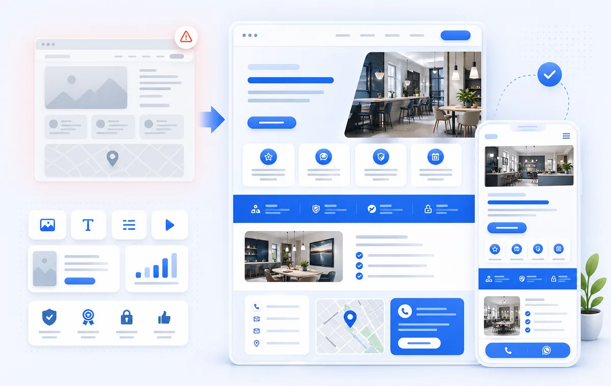 Website Conversion Rebuild Lite visual