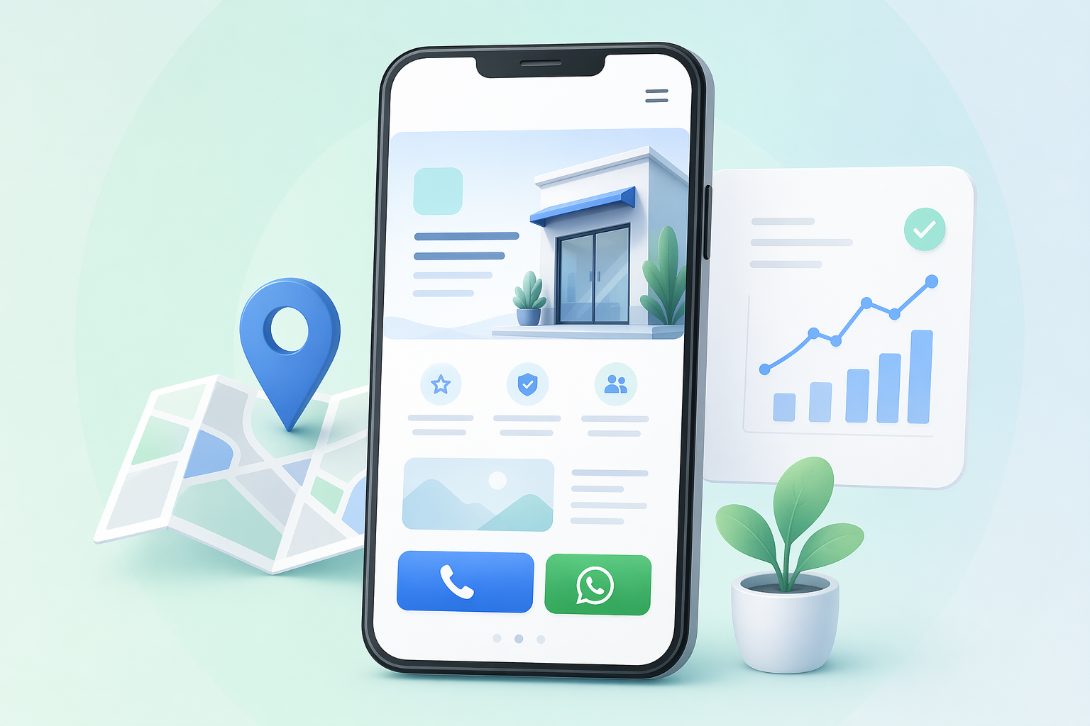 Google Maps Conversion Page visual