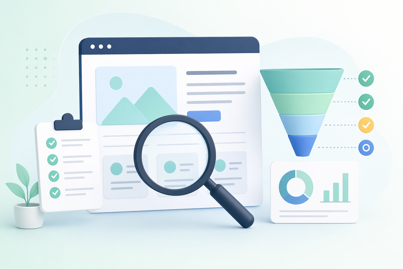 Website Conversion Fix Audit visual